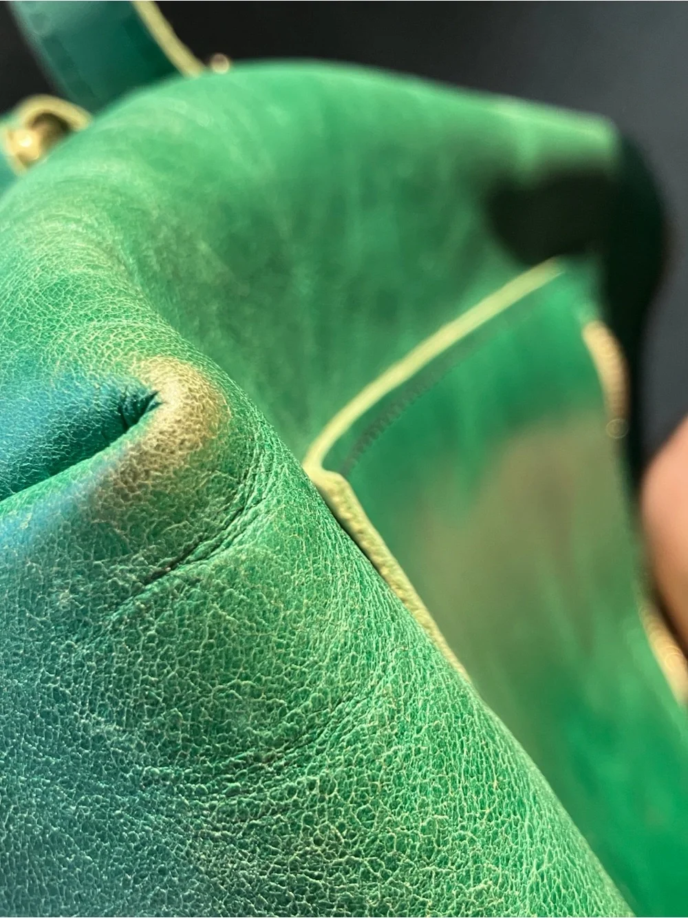 Portland Leather Goods Cowboy Mint large tote backpack